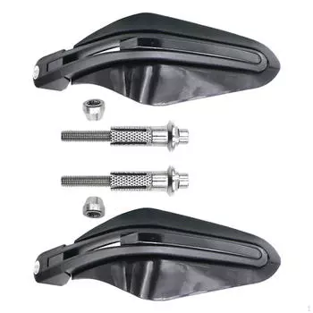 2шт мотоциклетные ручки знак аксессуары черный