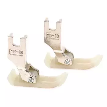 2шт Mt18Large промышленная швейная машина пластиковая прижимная лапка кожа поролоновая резина