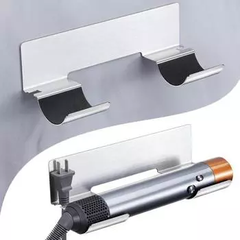 2шт настенный держатель для фена прочный несущий водонепроницаемый легкий монтаж Blow