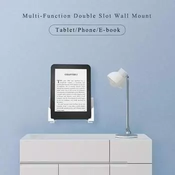 2шт настенный регулируемый держатель для планшета и телефона для Kindle/iPad аксессуар для поддержки чёрный