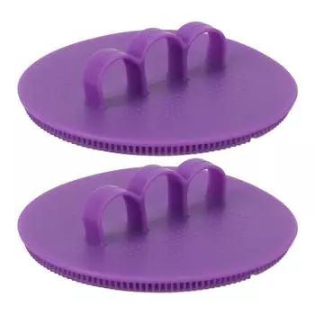 2шт отшелушивающий силиконовый скраб для тела хорошо пенится нежный массаж отшелушивающий гигиенический для ванны