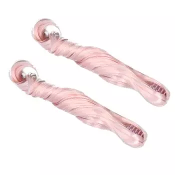 2шт парик для кукольных волос, высокотемпературный мягкий шелковый тип заколки для волос, римские вьющиеся волосы для кукольных волос, уток моркови