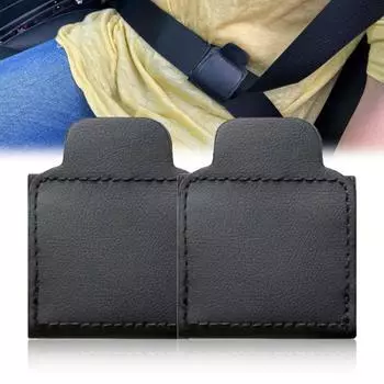 2шт подушечки для ремня безопасности автомобиля износостойкие многоразовые легко устанавливаемые универсальные автомобильные сиденья