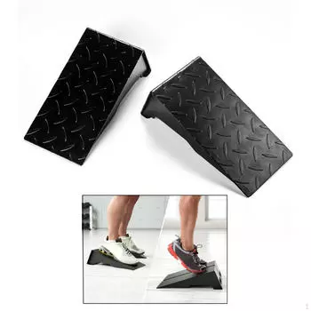 2шт приседания клиновые доски тренажеры растяжка ног икроножная наклонная доска для