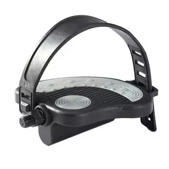 2шт прочный педальный тренажер для эффективной тренировки - нескользящая поверхность для безопасности long axis1/2