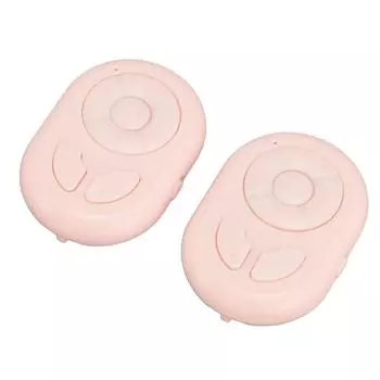 2шт пульт дистанционного управления переворачиватель страниц BT5.3 прокрутка пульт дистанционного управления беспроводной камерой видео пульт дистанционного управления затвором розовый