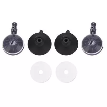 2шт пузырьковые воздушные камни аэрационный насос присоска для аквариума