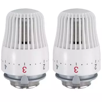 2шт. Радиаторная термостатическая головка, термостат управления нагревателем, инструменты, головки клапанов