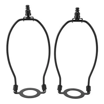 2шт. Регулируемый держатель для абажура с лампой E26, металлический держатель для абажура для стола золотистый