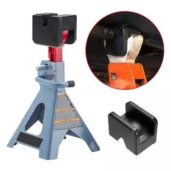 2шт. Резиновая подкладка для домкрата Wheeljack - Разработана для максимальной устойчивости и надежности. Прочный, изготовлен из резины.