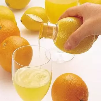 2шт ручная соковыжималка для лимона фруктовая соковыжималка со встроенным фильтром без бисфенола А соковыжималка для цитрусовых с крышкой портативная соковыжималка для лайма зелёный