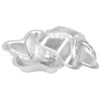 2шт ручной работы из алюминиевого сплава формы для бомбочек для ванны газированные ремесла DIY формы для торта инструменты (Набор 19)