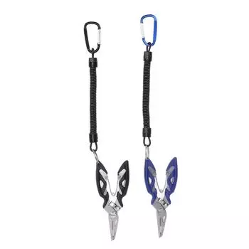 2шт рыболовные плоскогубцы из нержавеющей стали многофункциональные приспособления для удаления крючков, резак для лески, разрезной инструмент для открывания петель