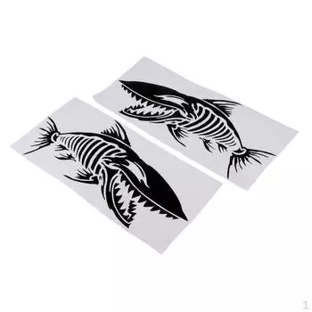 2шт самоклеящиеся наклейки на каяк, автомобиль, грузовик, бампер, наклейки