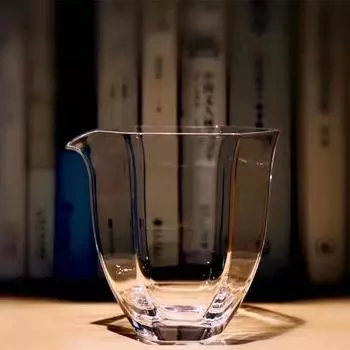 2шт шестиугольная стеклянная чашка Fair утолщенная термостойкая из боросиликатного стекла чайный сервиз заварочный чайник для кухни и гостиной принадлежности 201-300ml