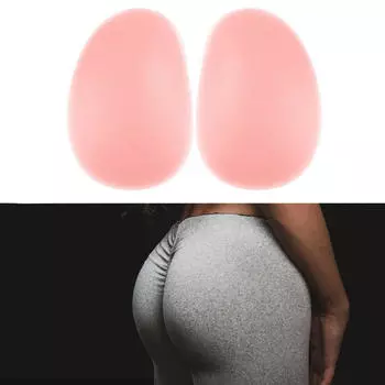 2шт силиконовые накладки на бедра большие задницы персиковый лыжный протектор накладка для одинарной доски рабочий день Thickness 1cm