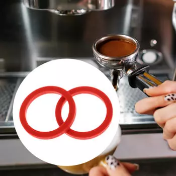 2шт силиконовые прокладки для групп, прокладки для головки кофеварки, уплотнительные кольца, детали, герметизирующие пар для красный