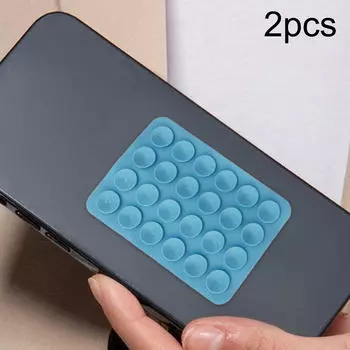 2шт силиконовый чехол для телефона на присоске с адгезионным креплением, автомобильные держатели громкой связи