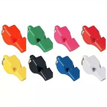 2шт. случайных цветов из безъядерного пластика судейские свистки для баскетбольных и футбольных матчей