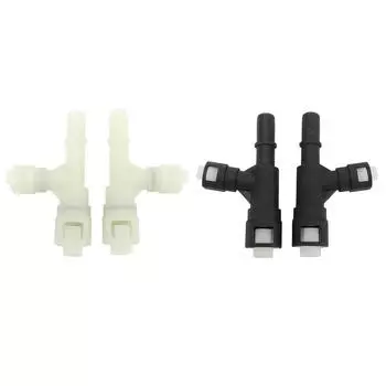 2шт. Соединитель шланга нагревателя Высокая прочность Длительный срок службы Надежная работа 15055343 для XL 1500 25 Black