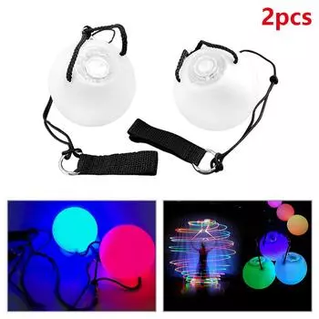 2шт светодиодный светящийся ручной бросок мяча игрушка кнопка забавный датчик стресса игрушки детский подарок