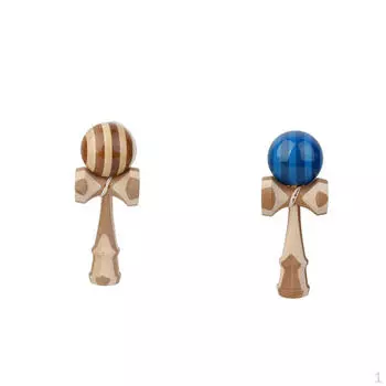 2шт традиционные бамбуковые игрушки для детей, обучающие игрушке для тренировки баланса