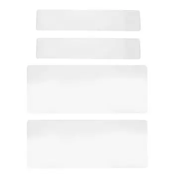 2шт. Удлиненная подушка для машины для тиснения толщиной 3 мм, акриловая подушка для машины для высечки 370x150mm