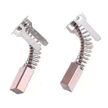 2шт. Угольная щетка, углеродная и металлическая проводящая замена