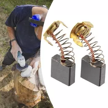 2шт угольные щетки 7*18*16 мм угловая шлифовальная машина CB203 CB204