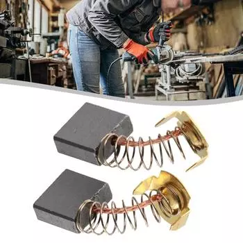 2шт угольные щетки 7*18*16мм угольные щетки для угловой шлифовальной машины