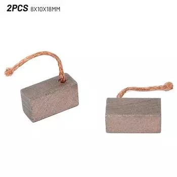 2шт угольные щетки 8x10x18мм аксессуары воздуходувка CAR