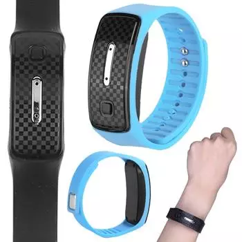 2шт Ультразвуковой антимоскитный браслет часы силиконовые для активного отдыха