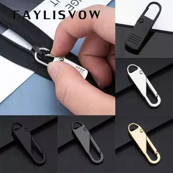 1 шт. Универсальный съемный язычок для застежки-молнии, аксессуары для съемной застежки-молнии F