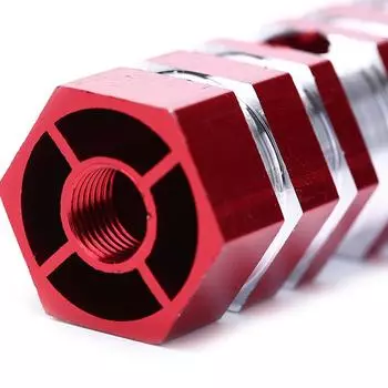 2шт велосипедные педали из алюминиевого сплава оси Bmx Mtb педали велосипедные трюки подножки красный