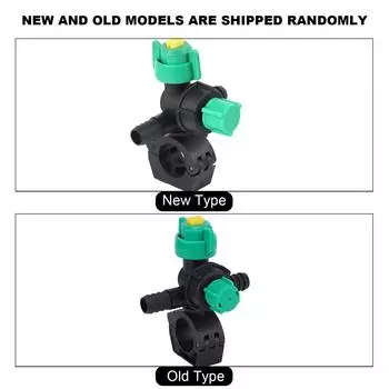 2шт внешняя резьба сельскохозяйственный опрыскиватель веерообразное распылительное сопло для сельского хозяйства