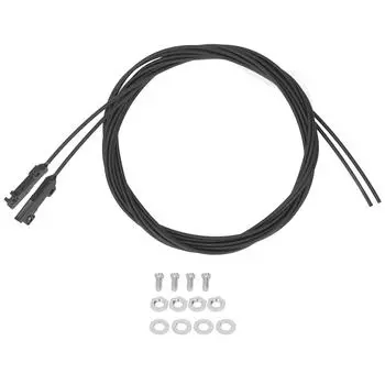 2шт волоконно-оптический датчик сквозного типа диффузно-отражательный волоконно-оптический датчик зонд линия оптические оси ширина 1