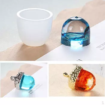 2шт Желудь Силиконовые Изготовление Ювелирных Подвесок Подвески Ремесла