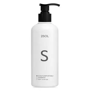 2SOL Scalp-friendly shampoo, 1 unit, 500ml