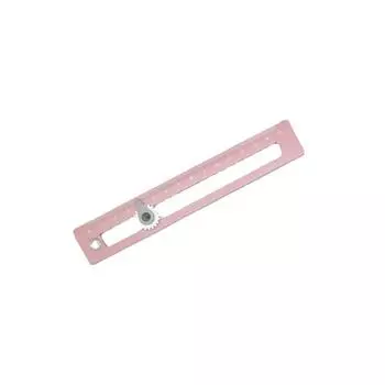 2в1 компас цветной многофункциональный инструмент для рисования кругов DIY инструмент для геометрического рисования линейка компаса для школы, офиса и дома розовый