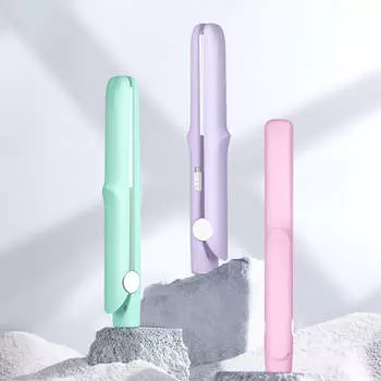 2в1 мини-щипцы для завивки волос, выпрямитель для волос, термостатические щипцы для завивки волос с быстрым нагревом, щипцы для завивки волос, пластина для макияжа