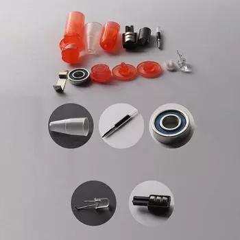 2в1 Ручной Спиннер Светодиодная Ручка Светильник Fidget Spin Edc Autism Гироскоп Светится Темный 1pcs