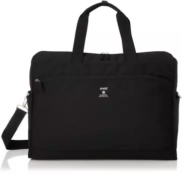 2WAY Boston Bag Water Repellent Lightweight Large Capacity CABIN GTM0178 Dark Black [Anello Grande]