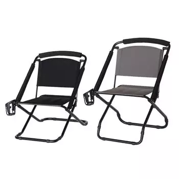 2WAY стул [QUICKCAMP] QC-2WC55 чёрный