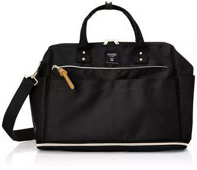 2WAY Expansion Boston Bag Water Repellent Large Capacity CROSS BOTTLE ATC3333R Black [Anello] Carry-on