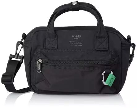 2WAY Mini Boston Bag BASE ATM0524 BK [Anello]