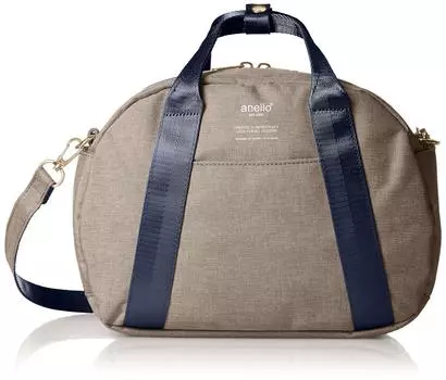 2WAY Mini Boston сумка через плечо 10 карманов CHUBBY бежевый [Anello] AT-C1835 женская