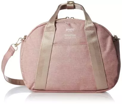 2WAY Mini Boston сумка через плечо 10 карманов CHUBBY Nude Pink [Anello] AT-C1835 женская