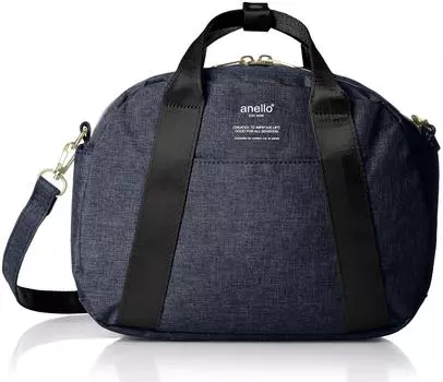 2WAY Mini Boston сумка через плечо 10 карманов CHUBBY темно-синий [Anello] AT-C1835 женская