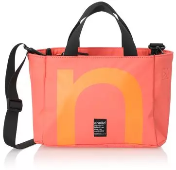 2WAY Mini Tote Bag OVER LOGO AIS1202 OR [Anello]