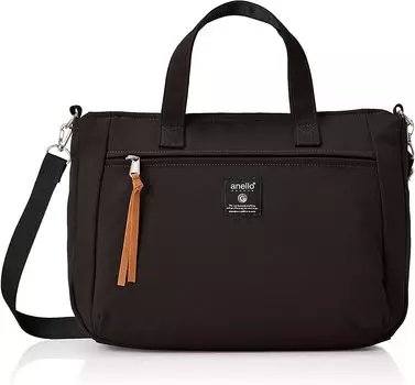 2WAY сумка-тоут A4 Multiple STAMP GHM0233Z черная [Anello Grande] Storage/2WAY